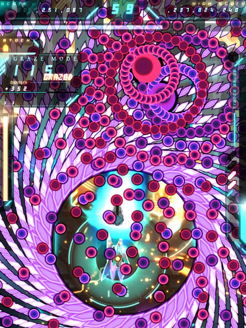 Screenshot de Danmaku Unlimited 3 via Doragon Games