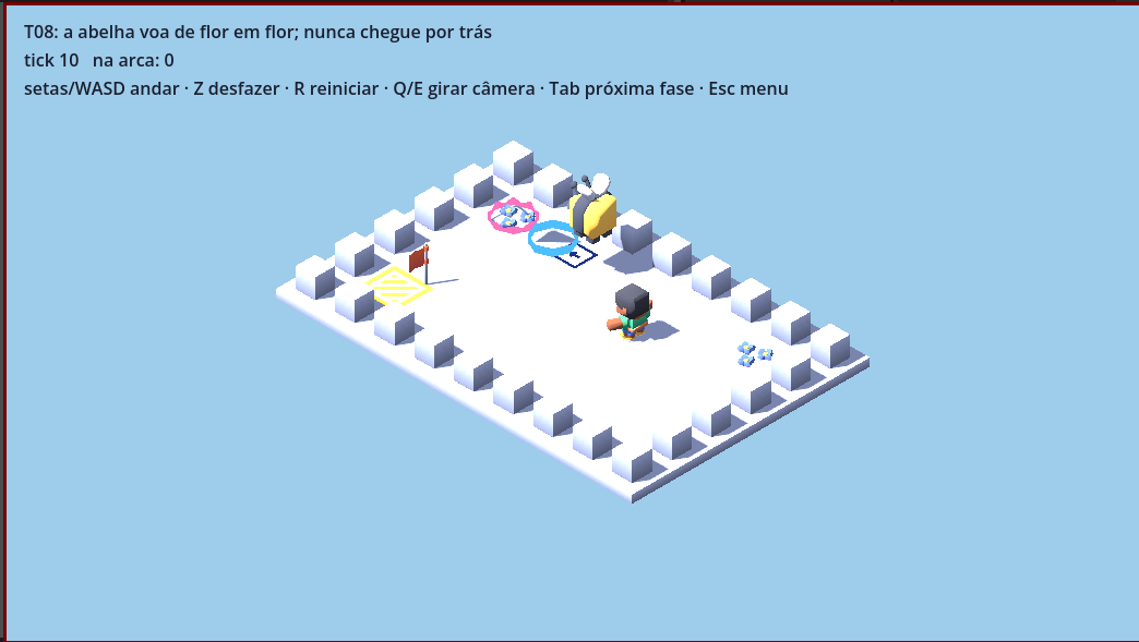 Projeto Noah, screenshot da versão pré-alfa do jogo